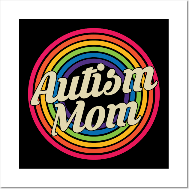 Autism Mom - Autism Awareness Wall Art by MaydenArt